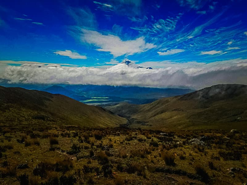 A look back at the Cotopaxi volcano