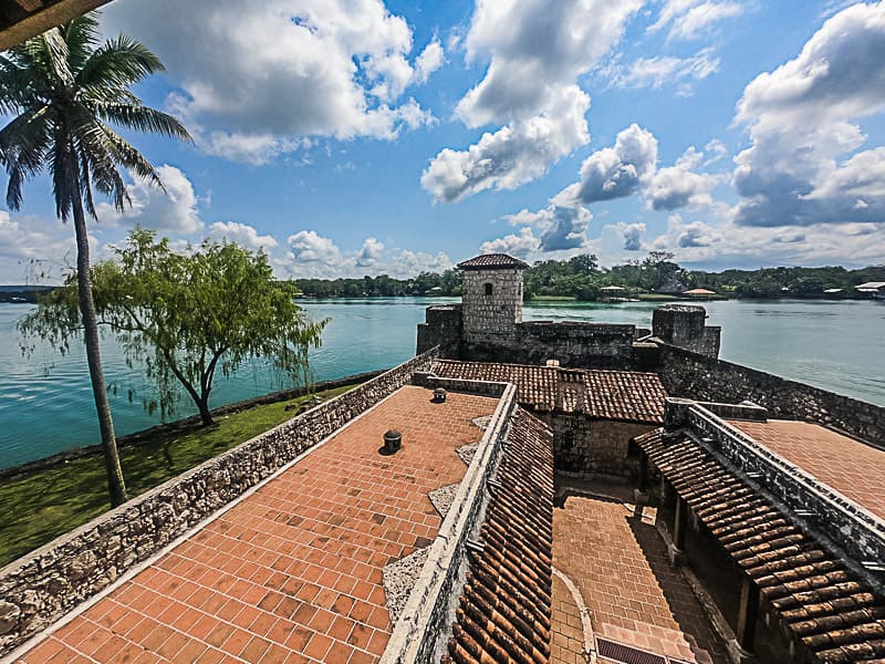 View of the river from the walls