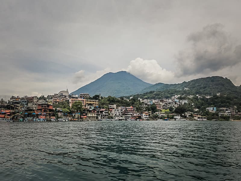 Approaching the town