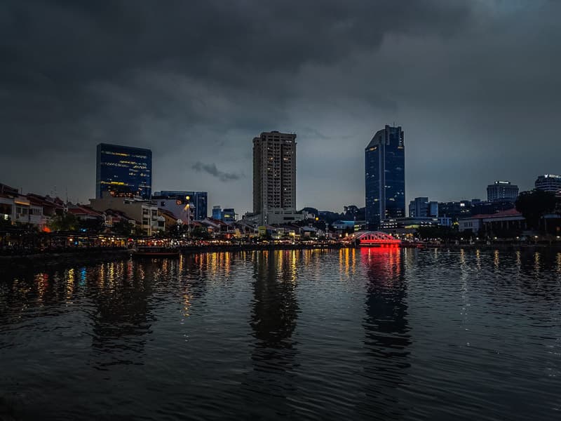 View of the skyline